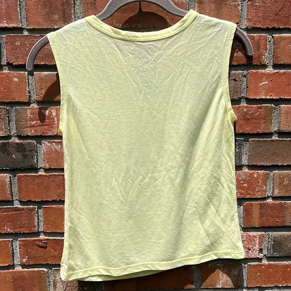 Modern Lux Yellow Pineapple Tank Top